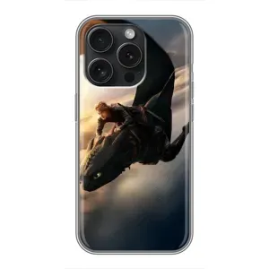 Чехол дракон Беззубик для OPPO Reno15 Pro (Полет Беззубика)
