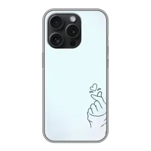 Чехлы (Знак сердечка) на OPPO Reno15 Pro (Сердце на голубом)