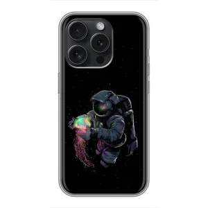 Силиконовый Чехол с принтом "Космонавты" на OPPO Reno15 Pro (В руках земля)