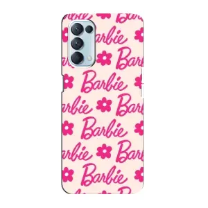 Силиконовый Чехол Барби Фильм на Oppo Reno5 4G (Barbie)