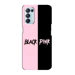 Чехлы с картинкой для Oppo Reno5 4G (BLACK PINK)