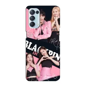 Чехлы с картинкой для Oppo Reno5 4G (BLACKPINK)