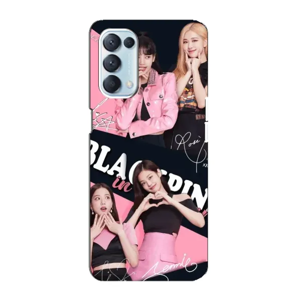 Чехол с рисунком «BLACKPINK» для OPPO Reno5 4G