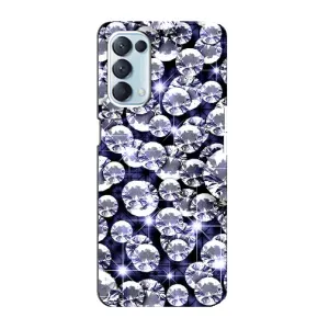 Чехол (Дорого -богато) на Oppo Reno5 4G (Бриллианты)