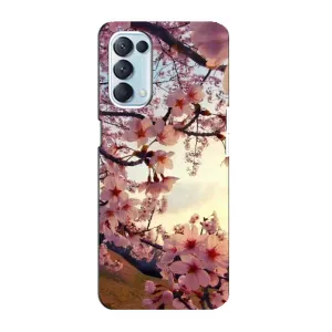 Чохол з картинкою Сакури на Oppo Reno5 4G (Квітуча сакура)