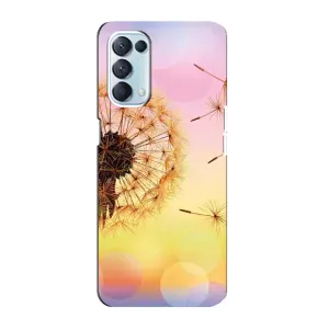 Силіконовий Чохол з кульбабками на Oppo Reno5 4G (Квітка-кульбаба)