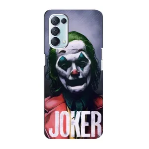 Чехлы с картинкой Джокера на Oppo Reno5 4G (Джокер)