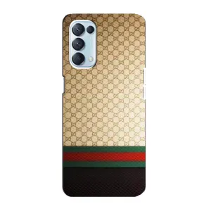Чехлы Бренд GUCCI для Oppo Reno5 4G (Фон Гуччи)
