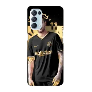 Силиконовый Чехол Oppo Reno5 4G (Gold Neymar)