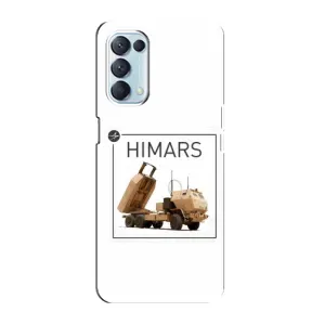Чехлы на военную тематику для Oppo Reno5 4G (HIMARS)