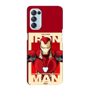 Чохол Супергерой Залізна Людина на Oppo Reno5 4G (Iron man)