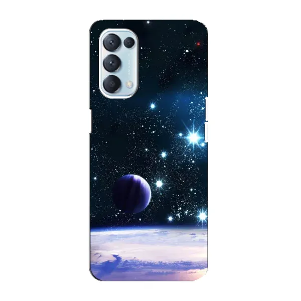 Чехол с рисунком «Космический вид» для OPPO Reno5 4G Чехол с рисунком «Космический вид» для OPPO Reno5 4G