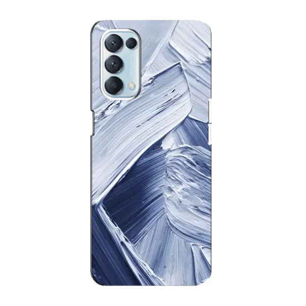 Чехол с рисунком «Краски мазки» для OPPO Reno5 4G