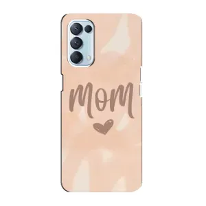 Чехлы на день мамы для Оппо Рено 5 4G (Love mom)