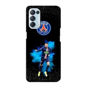 Чехол (TPU) с Футболистом на Oppo Reno5 4G (Мбаппе ПСЖ)