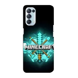 Чохол майнкрафт для Oppo Reno5 4G (MineCraft 2)
