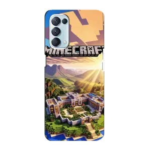 Чехол майнкрафт для Oppo Reno5 4G (MINECRAFT)