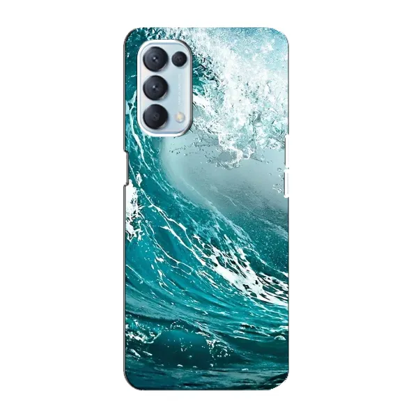Чехол с рисунком «Морская волна» для OPPO Reno5 4G Чехол с рисунком «Морская волна» для OPPO Reno5 4G