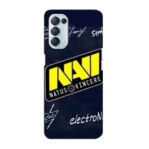 Чехол с рисунком «NAVI» для OPPO Reno5 4G