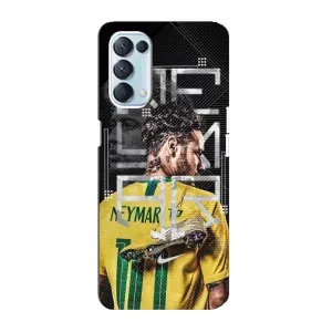 Силиконовый Чехол Oppo Reno5 4G (Neymar 10)