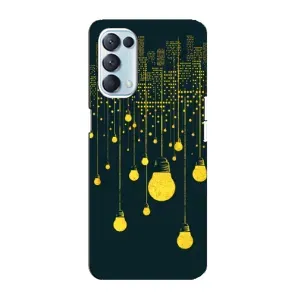 Силиконовые Чехлы Любимому человеку для Oppo Reno5 4G (Ночной город)