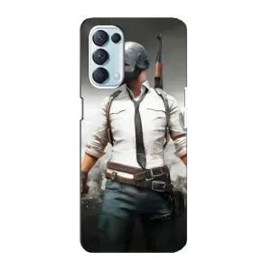 Чохол з картинкою "Герой Pubg" на Oppo Reno5 4G (Пабг)