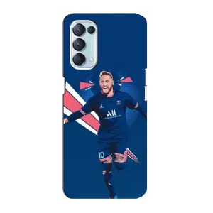 Силиконовый Чехол Oppo Reno5 4G (Празднование Неймара)