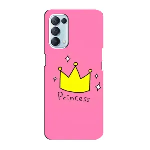 Девчачий Чехол для Oppo Reno5 4G (Princess)