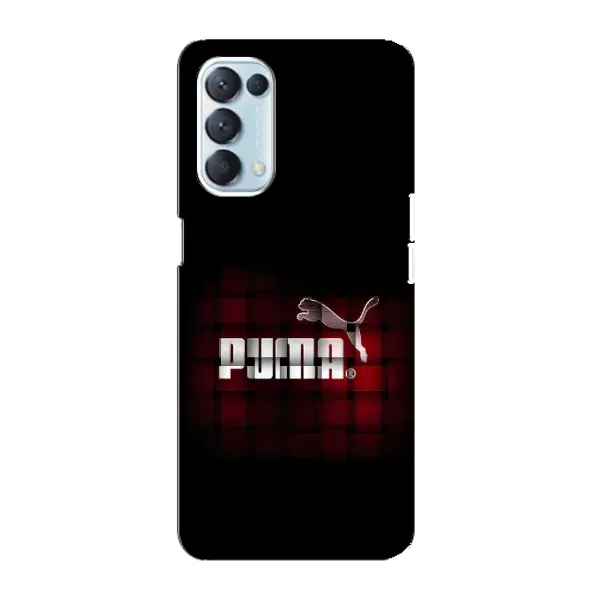 Чехол с рисунком «PUMA стиль» для OPPO Reno5 4G Чехол с рисунком «PUMA стиль» для OPPO Reno5 4G
