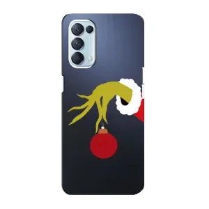 Чехол ГРИНЧ для Оппо Рено 5 4G (Рука Гринча)