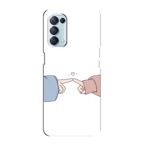 Чехлы на день мамы для Оппо Рено 5 4G (Руки мамы)