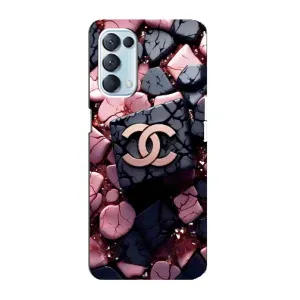 Чехол (Dior, Prada, YSL, Chanel) для Oppo Reno5 4G (Шанель)