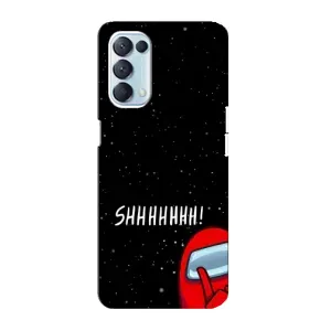 Чохол "Амонг Ас" для Оппо Рено 5 4G (SHHHHH)