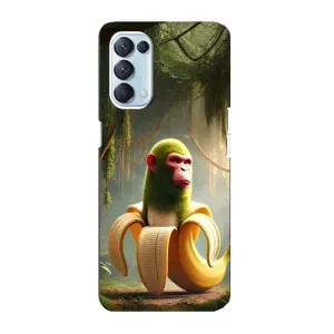 Чохол з мемами траралело тралала для Oppo Reno5 4G (Шимпанзіні бананіні)