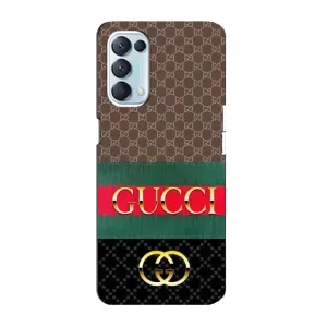 Чехлы Бренд GUCCI для Oppo Reno5 4G (Стиль GUCCI)