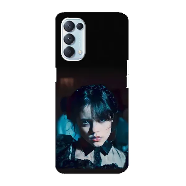 Чехол с рисунком «Танец Уэнсдей» для OPPO Reno5 4G Чехол с рисунком «Танец Уэнсдей» для OPPO Reno5 4G