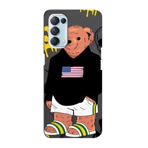 Чехлы Мишка Тедди для Оппо Рено 5 4G