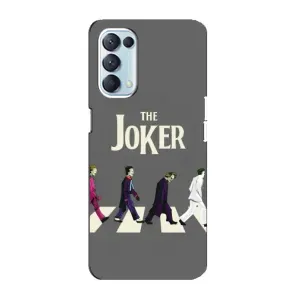 Чехлы с картинкой Джокера на Oppo Reno5 4G (The Joker)