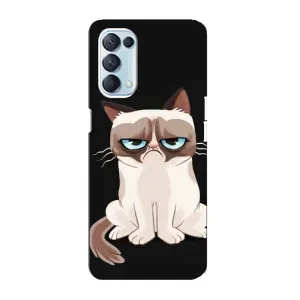 Чехол на тематику: Коты для OPPO Reno5 4G (Взгляд кота)