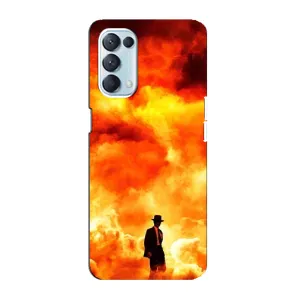 Чехол Оппенгеймер / Oppenheimer на Oppo Reno5 4G (Взрыв)