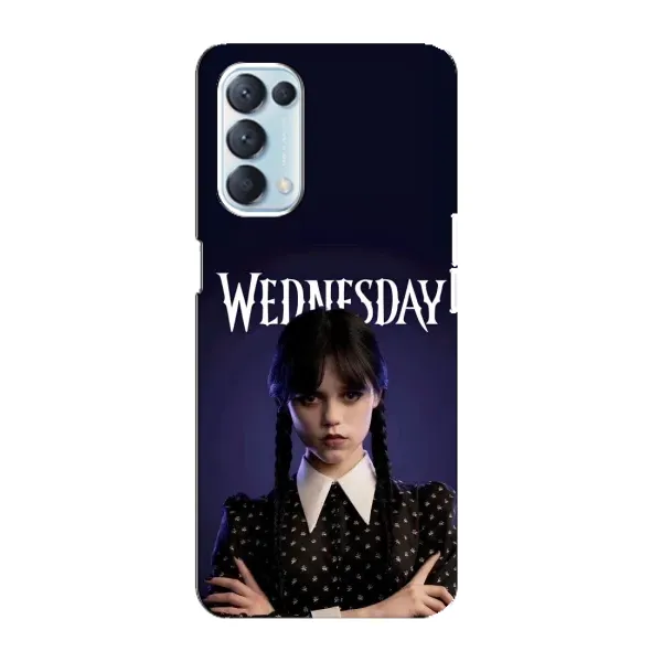 Чехол с рисунком «Wednesdey» для OPPO Reno5 4G Чехол с рисунком «Wednesdey» для OPPO Reno5 4G