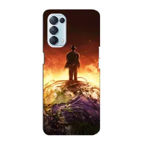 Чехол Оппенгеймер / Oppenheimer на Oppo Reno5 4G (Ядерщик)