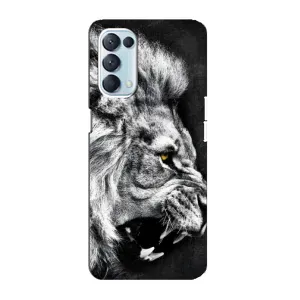 Чехол с картинкой на Oppo Reno5 4G (Злой ЛЕВ)