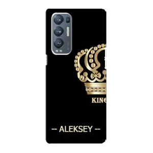 Именные Чехлы для Oppo Reno5 Pro Plus 5G (ALEXEY)