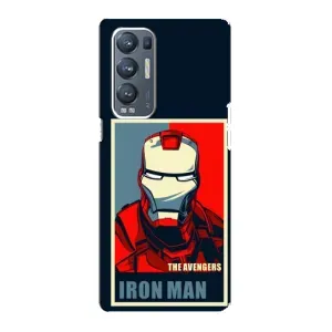 Чохол Супергерой Залізна Людина на Oppo Reno5 Pro Plus 5G (Art Iron man)