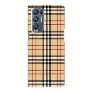 Чехол с рисунком «Burberry стиль» для OPPO Reno5 Pro Plus (5G)