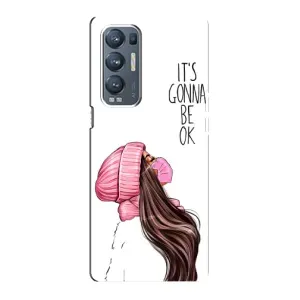 Чохол Стильні дівчата на Oppo Reno5 Pro Plus 5G (Дівчина в масці)