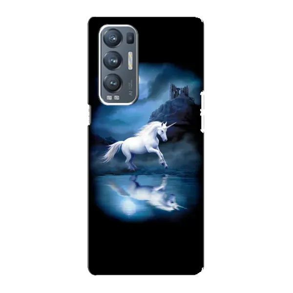 Чехол с рисунком «Единорог» для OPPO Reno5 Pro Plus (5G) Чехол с рисунком «Единорог» для OPPO Reno5 Pro Plus (5G)