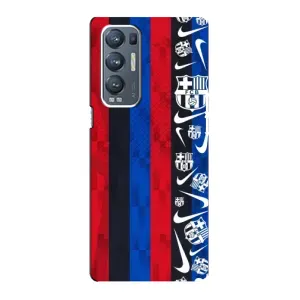 Чехол для Oppo Reno5 Pro Plus 5G (Барселона) (Фанат Барсы)