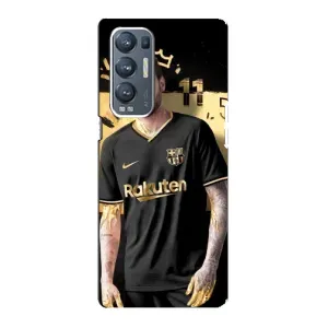 Силиконовый Чехол Oppo Reno5 Pro Plus 5G (Gold Neymar)